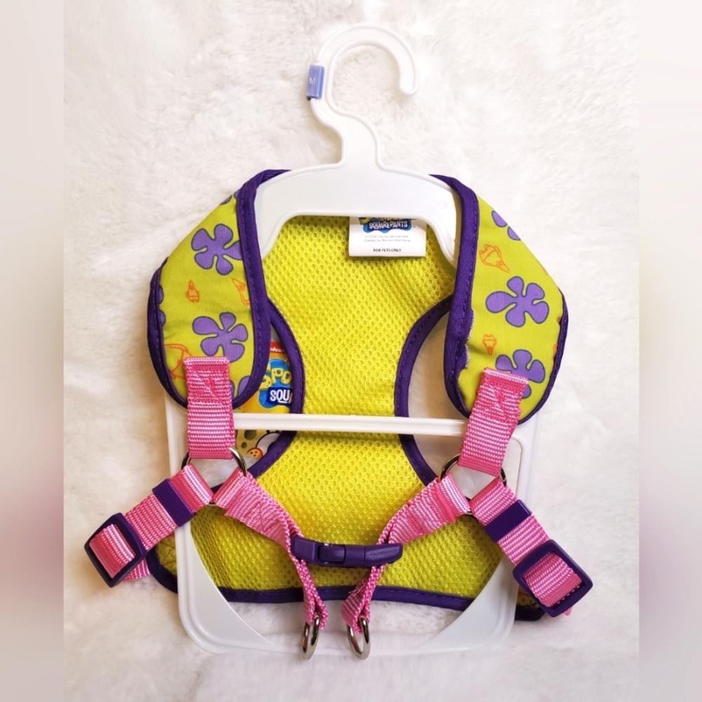 SpongeBob SquarePants Pet Harness Size Medium
